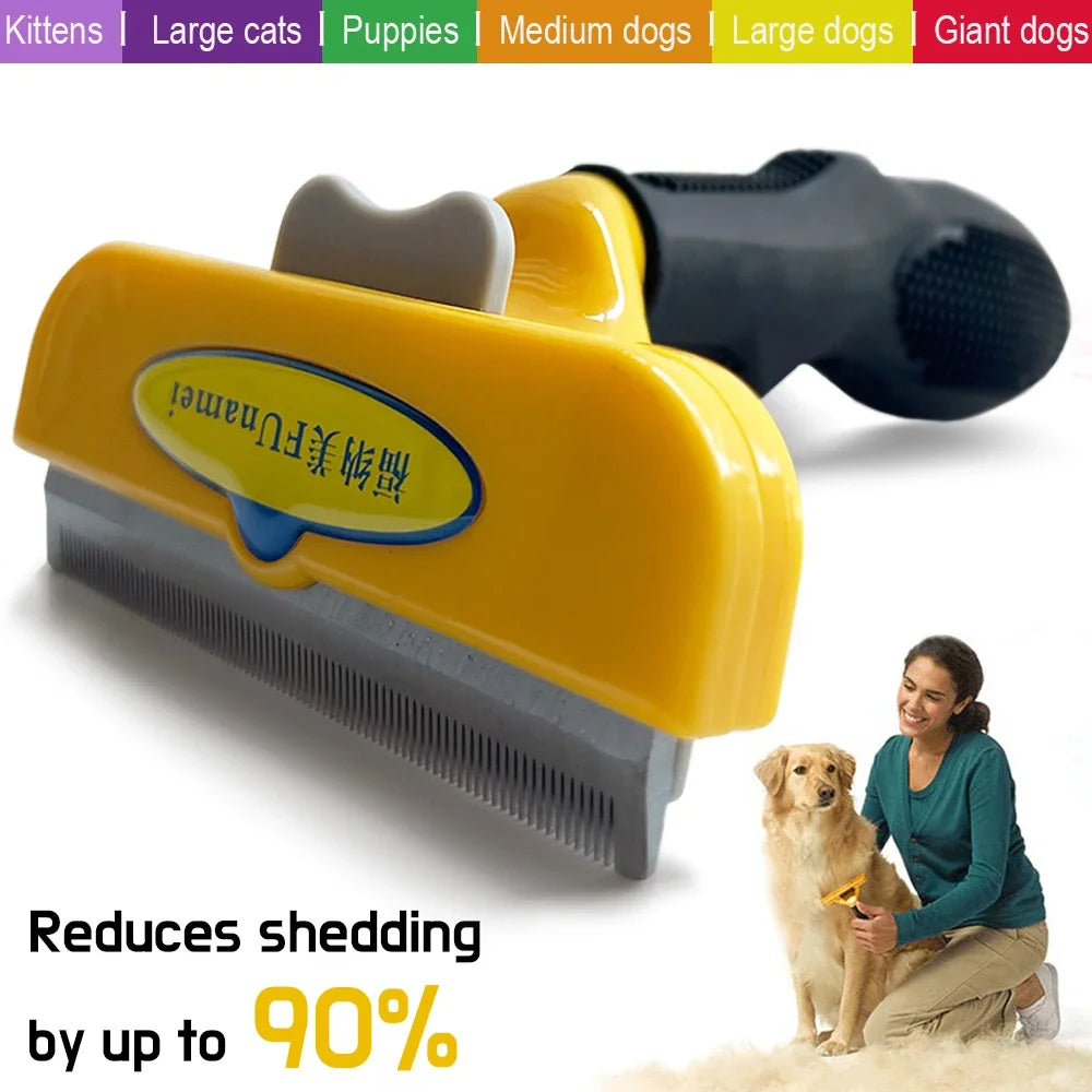 Pet Brush for Dogs, Cats Comb Hair Removal Brush