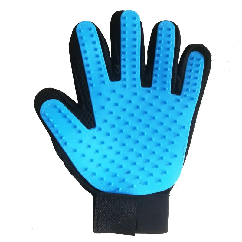 Pet Hair Remover Gloves – Dog & Cat Grooming Mitt
