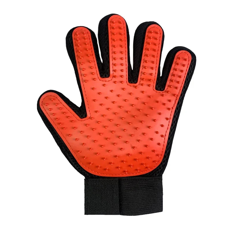Pet Hair Remover Gloves – Dog & Cat Grooming Mitt