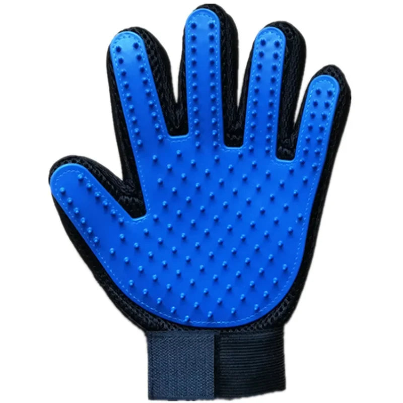 Pet Hair Remover Gloves – Dog & Cat Grooming Mitt