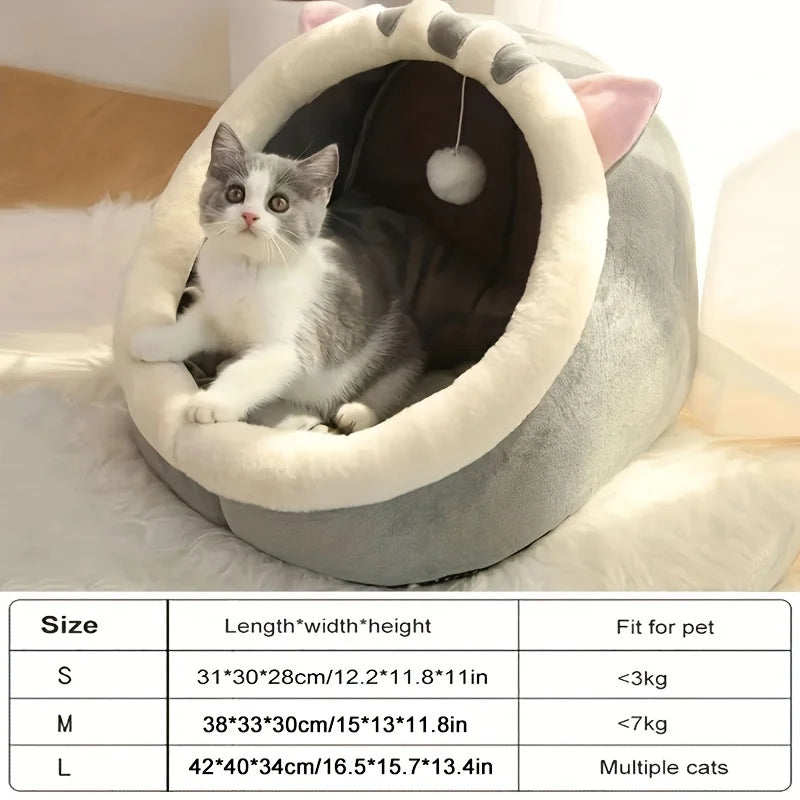 Cute And Soft Cat House Super Cat Bed Warm