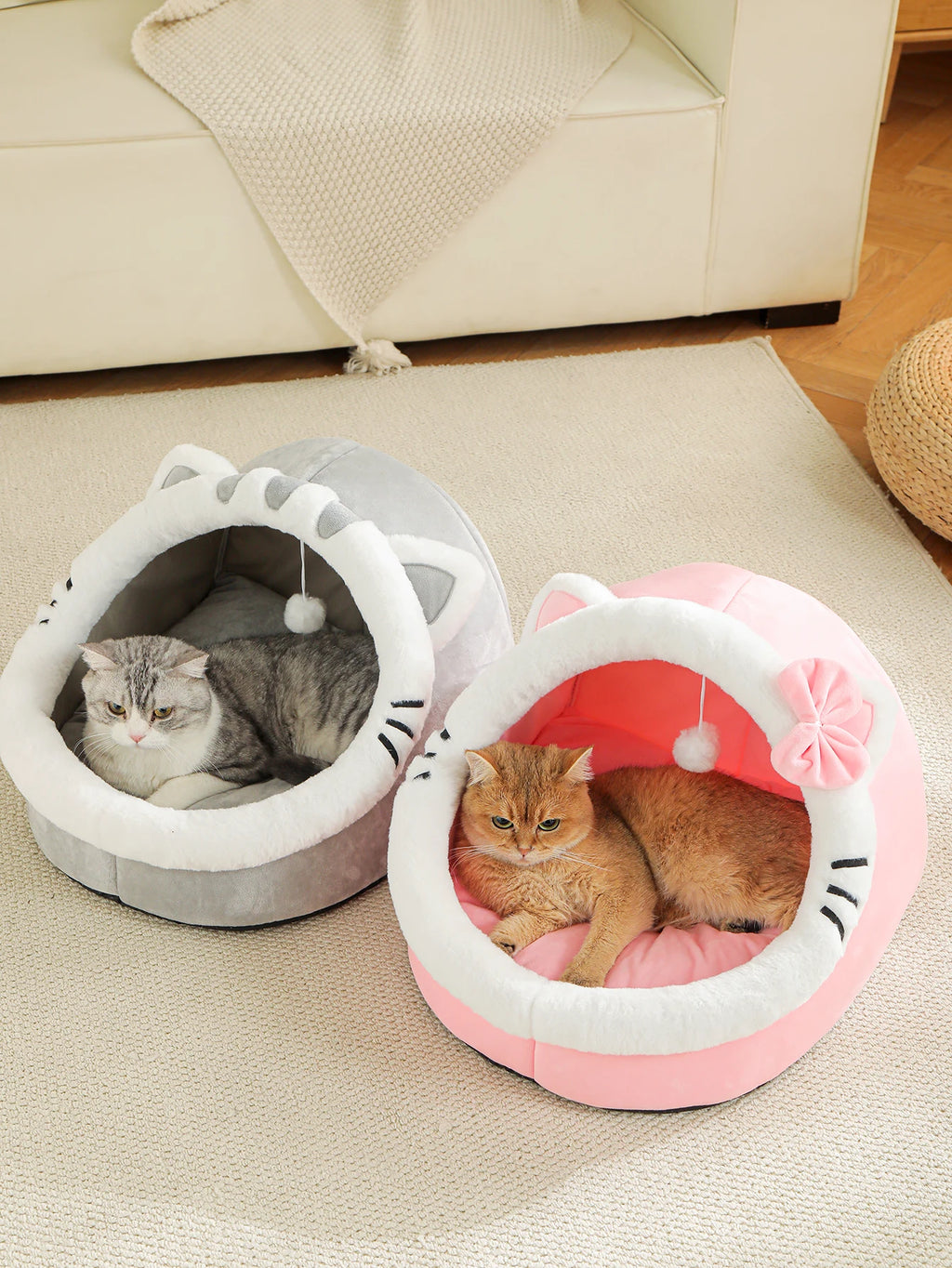 Cute And Soft Cat House Super Cat Bed Warm
