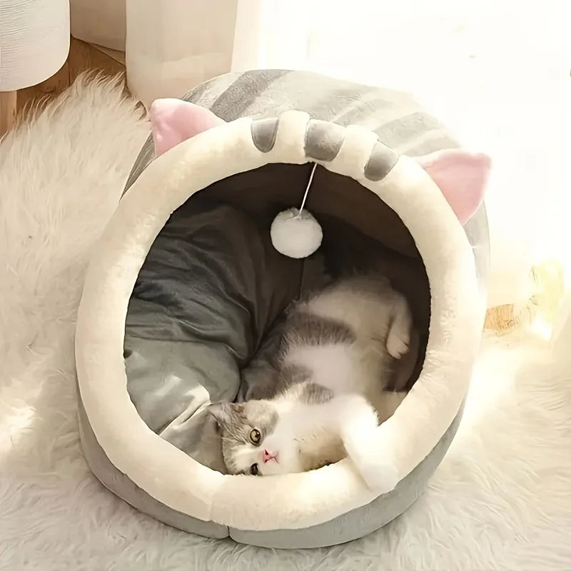 Cute And Soft Cat House Super Cat Bed Warm