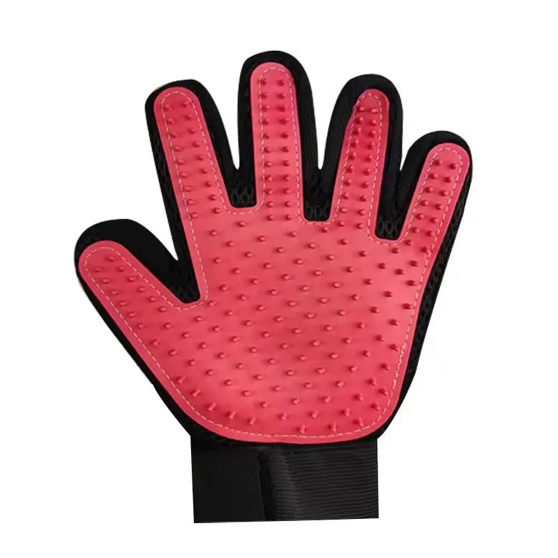 Pet Hair Remover Gloves – Dog & Cat Grooming Mitt