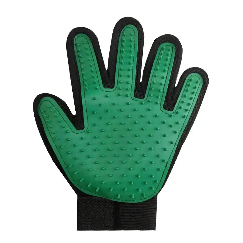 Pet Hair Remover Gloves – Dog & Cat Grooming Mitt